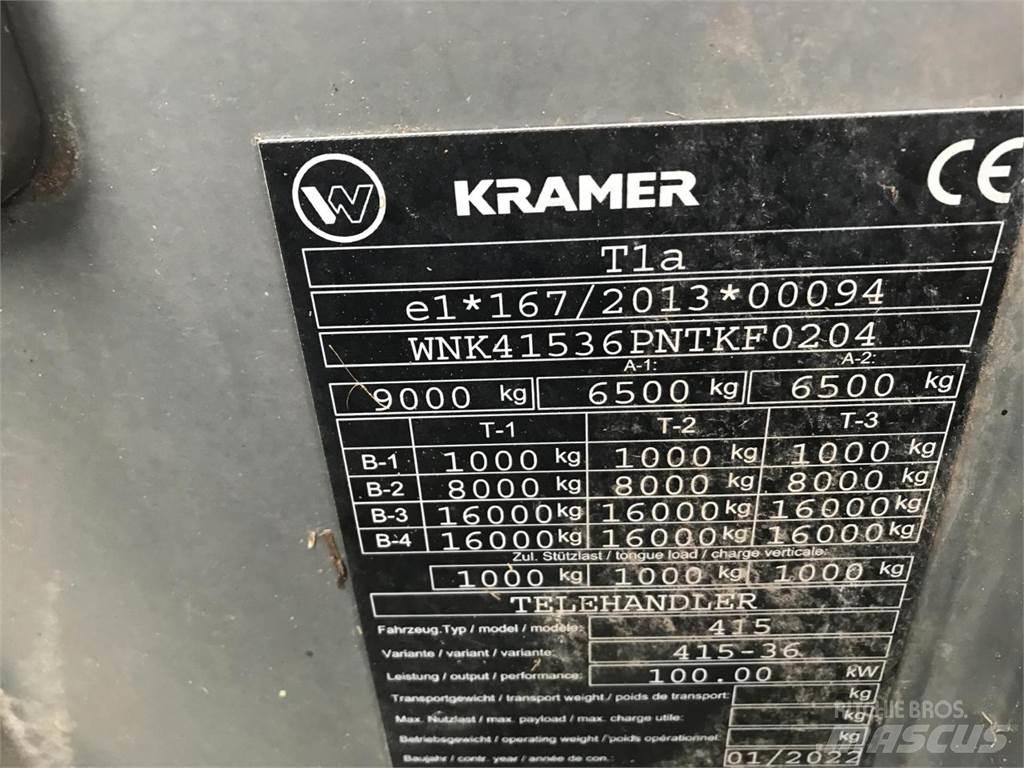 Kramer KT357 농업용 텔레 핸들러