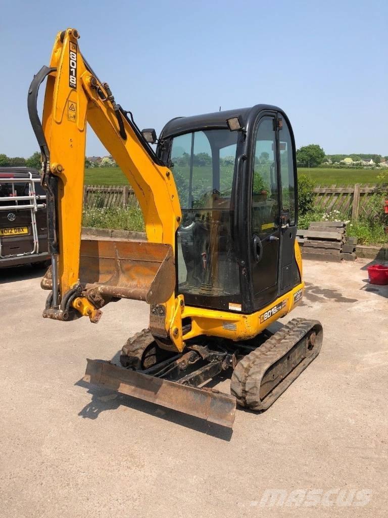 JCB 8018 CTS 소형 굴삭기 7톤 미만
