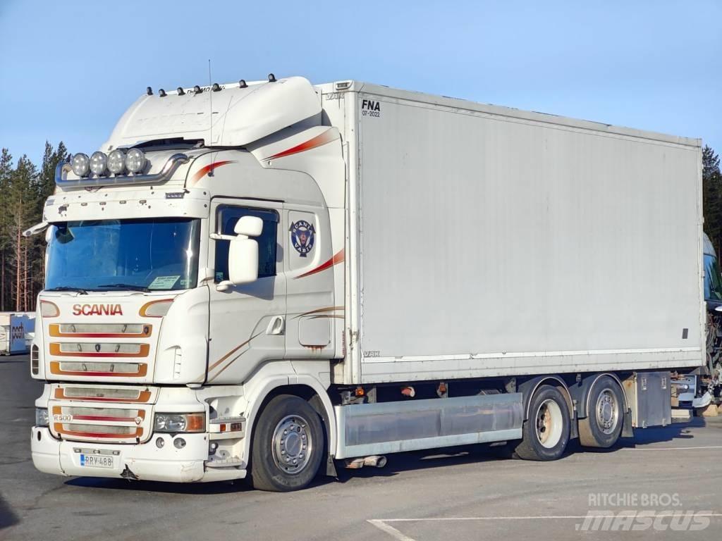 Scania R 500 탑차 트럭