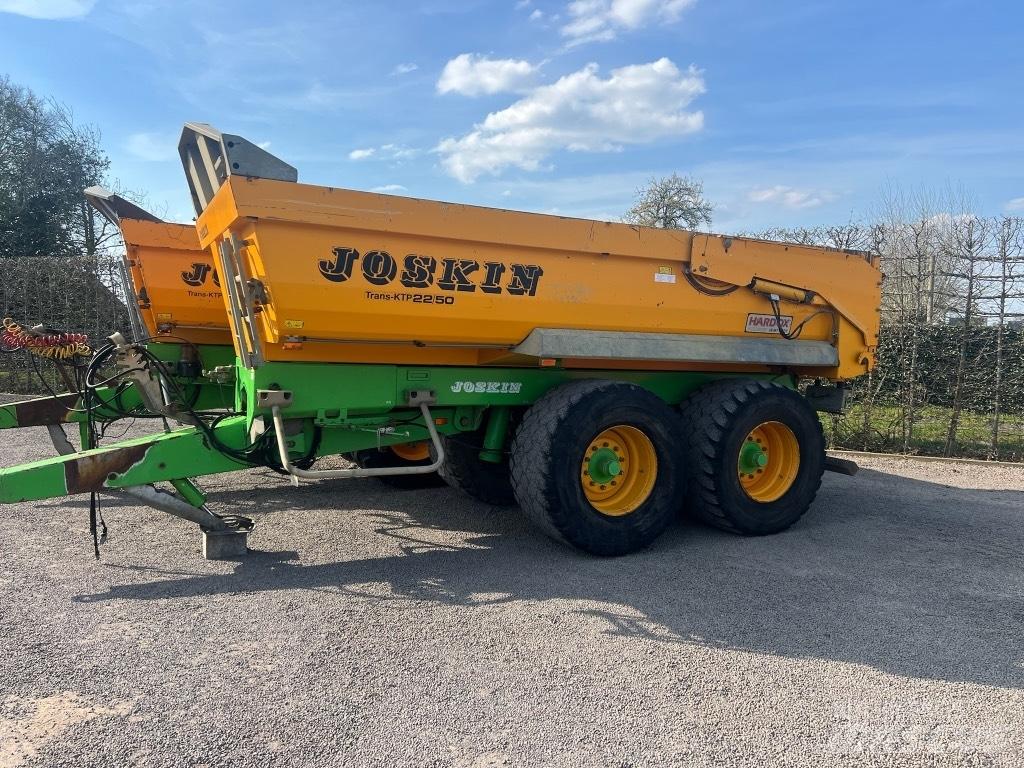 Joskin 22KTP 덤프 트레일러