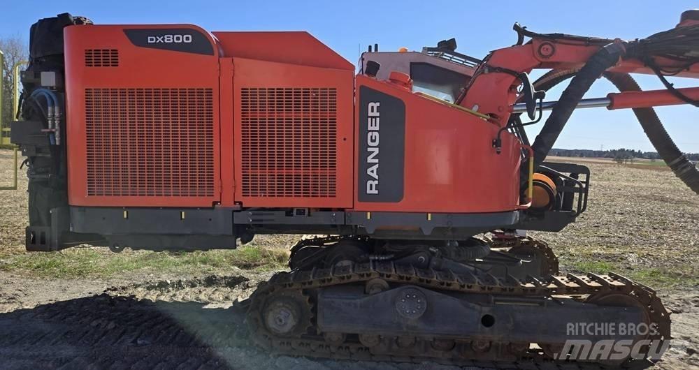 Sandvik Ranger DX800 터널링 및 지하 채굴 드릴