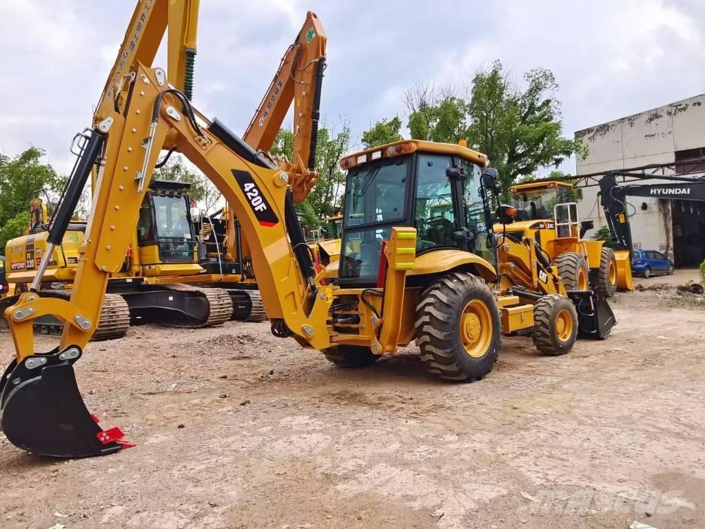 CAT 420 F 백호로더