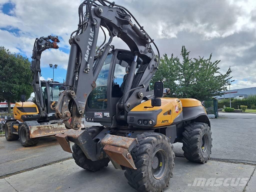 Mecalac 12 MTX  휠 굴삭기
