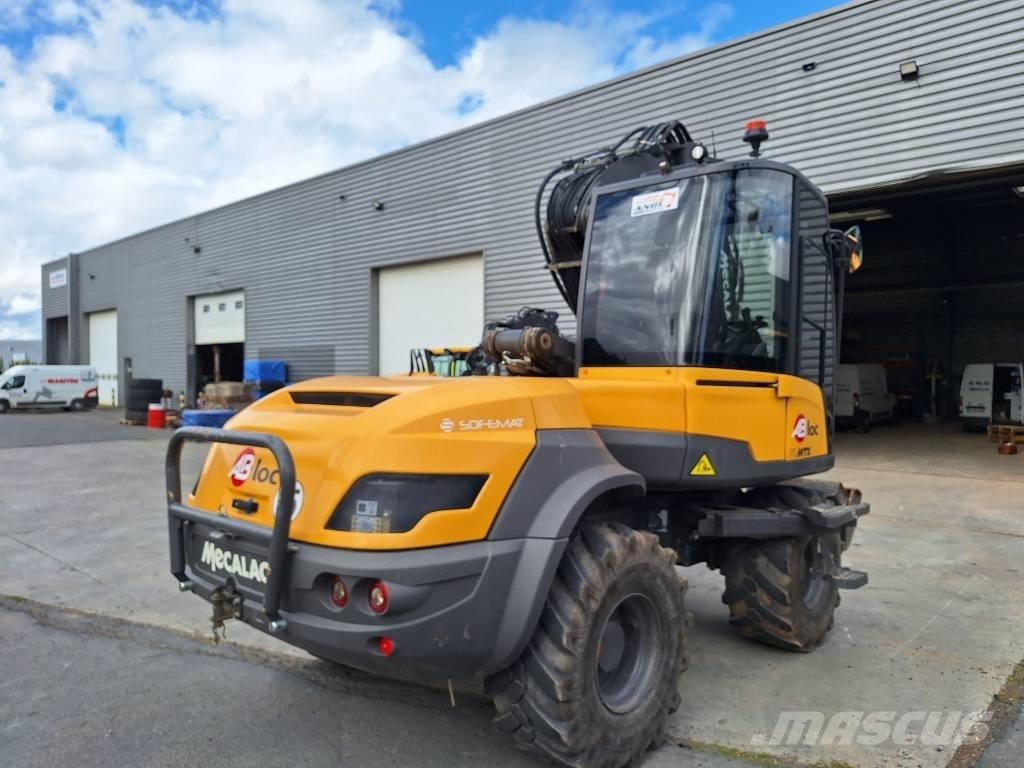 Mecalac 12 MTX  휠 굴삭기