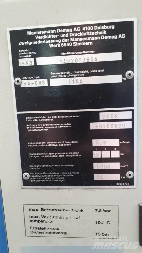 Compair Demag RA085 콤푸레샤