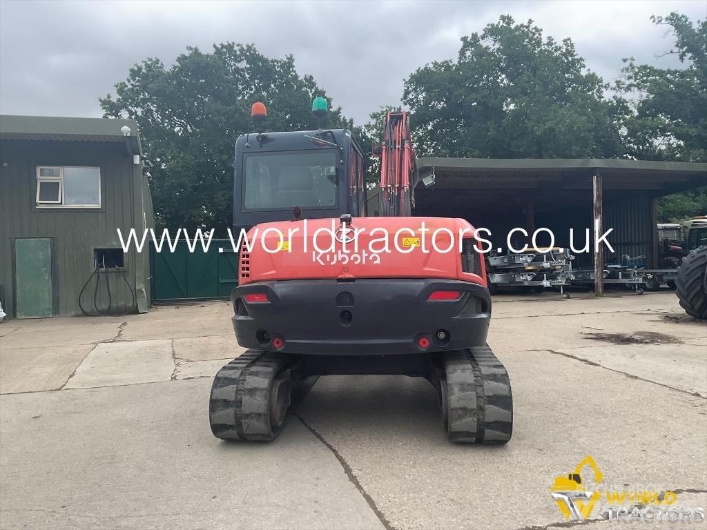 Kubota KX 080-4 중형굴삭기 7톤-28톤
