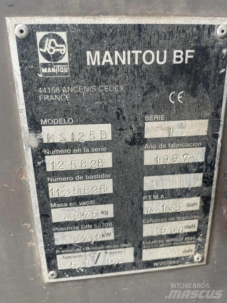 Manitou MST 125D 디젤 지게차