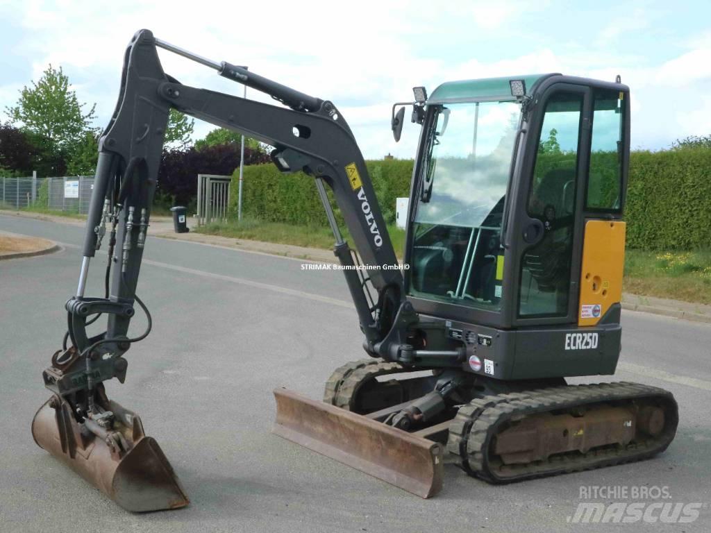 Volvo ECR 25 D 소형 굴삭기 7톤 미만