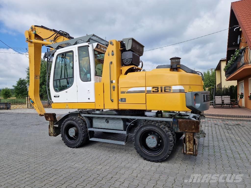 Liebherr 316  휠 굴삭기