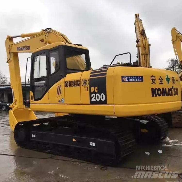 Komatsu pc200-7 대형 굴삭기 29톤 이상