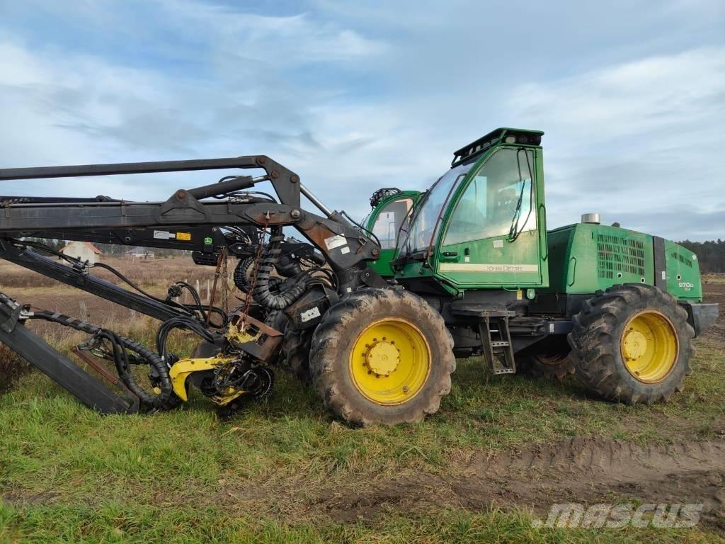 John Deere 970 D 원목 하베스터
