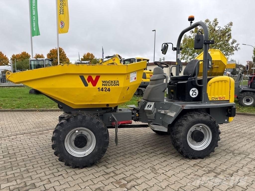 Wacker Neuson DW50 건설현장 덤프트럭