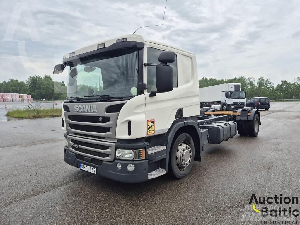 Scania P 450 새시 운전실 트럭
