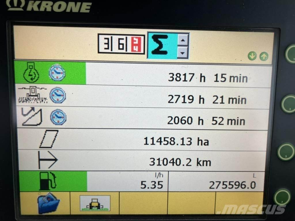 Krone BIG X 1100 목초 수확기