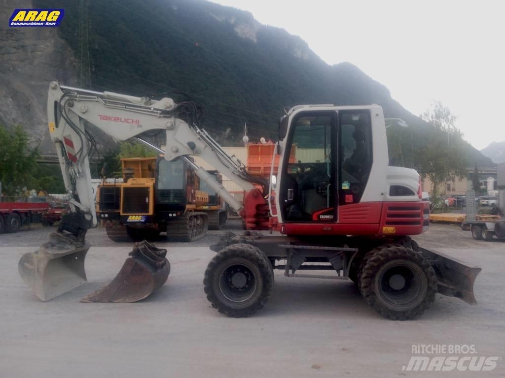 Takeuchi TB 295 W  휠 굴삭기