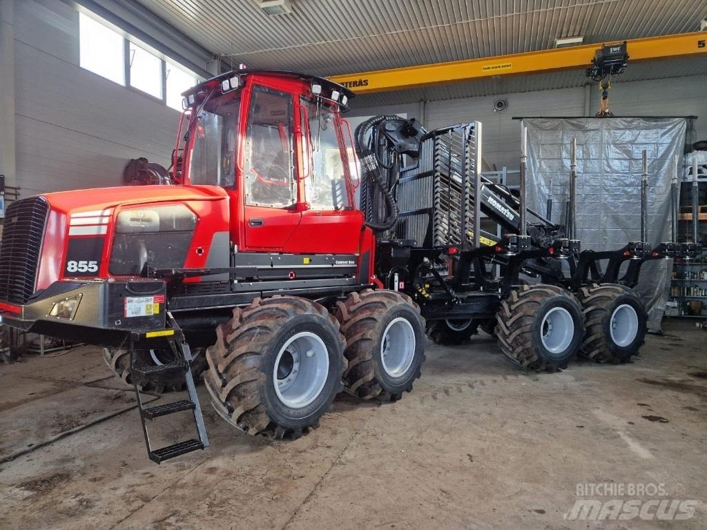Komatsu 855 원목 포워더