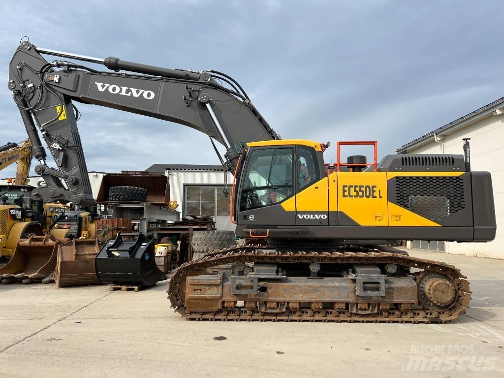 Volvo EC550EL 대형 굴삭기 29톤 이상