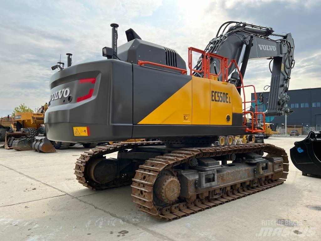 Volvo EC550EL 대형 굴삭기 29톤 이상