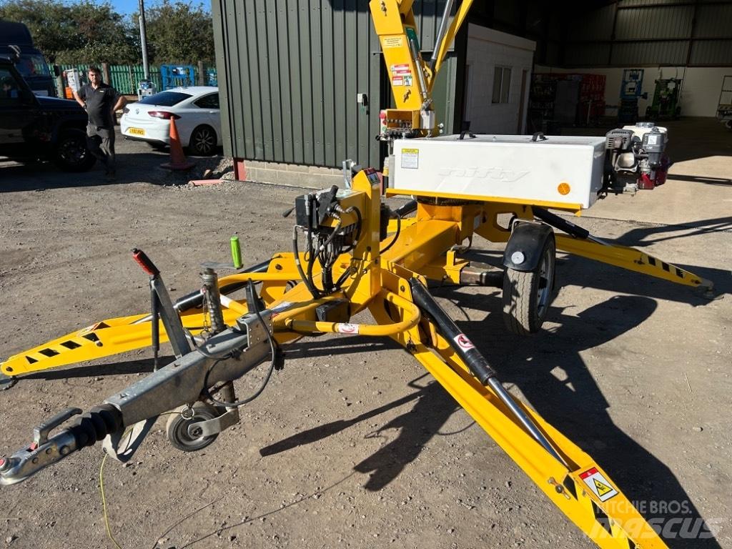 Niftylift 120TPE 트레일러 탑재 고소작업대