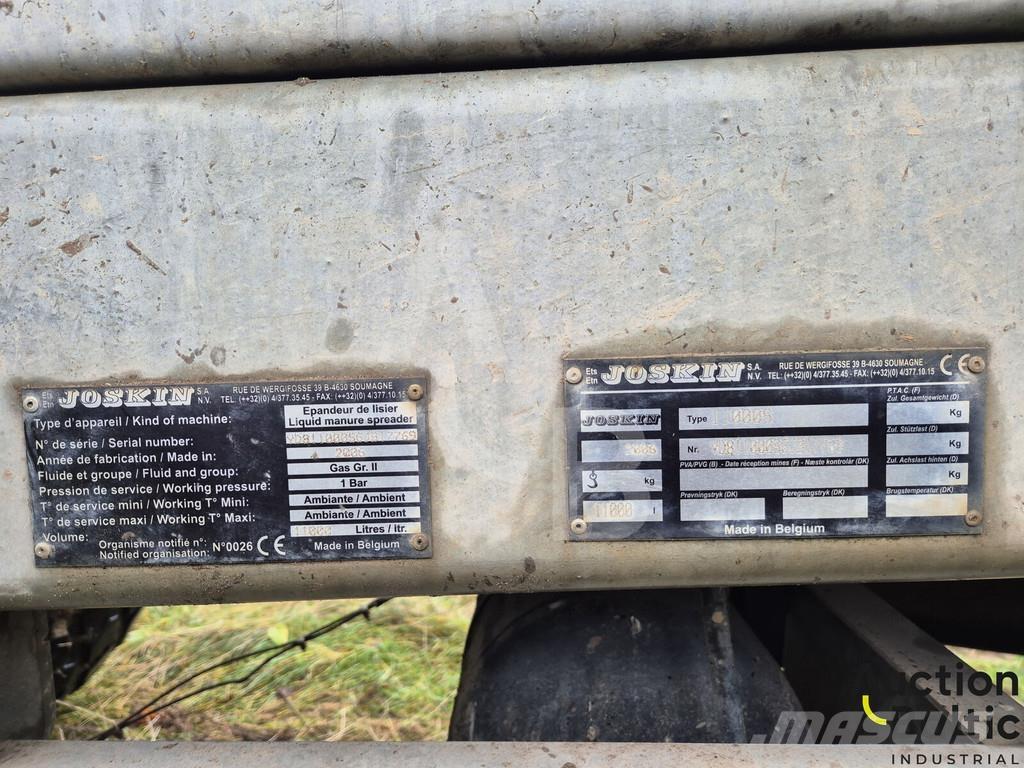 Joskin 11000S 티퍼 트레일러