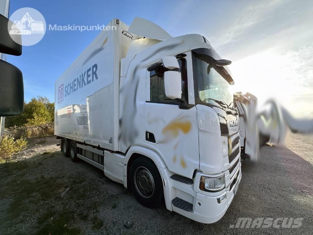 Scania R 580 탑차 트럭