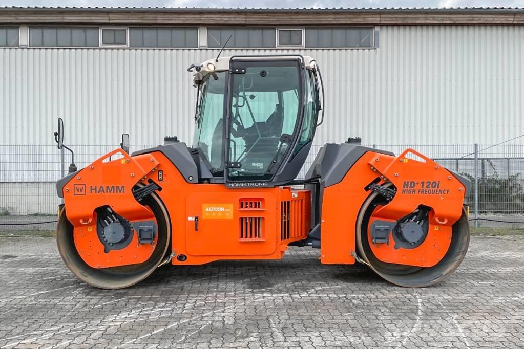 Hamm HD+ 120I VV 트윈 드럼 롤러