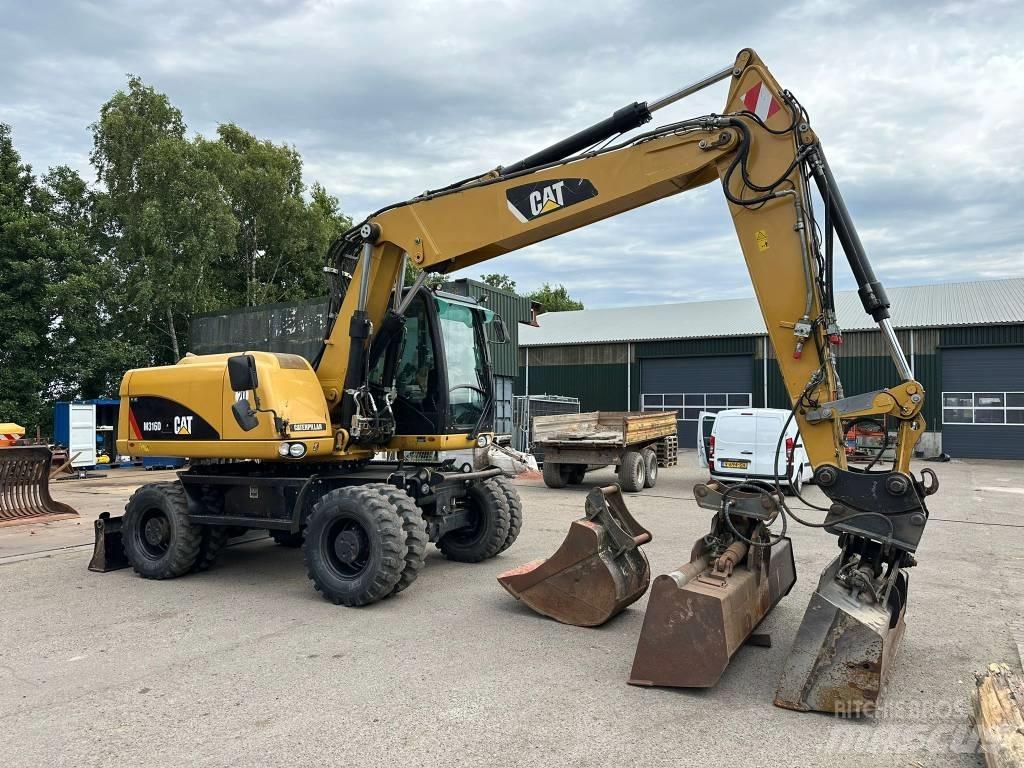 CAT M 316 D  휠 굴삭기