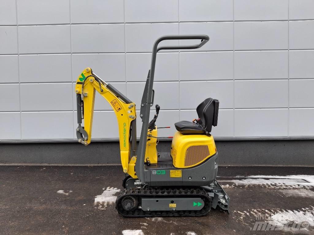 Wacker Neuson 803 소형 굴삭기 7톤 미만