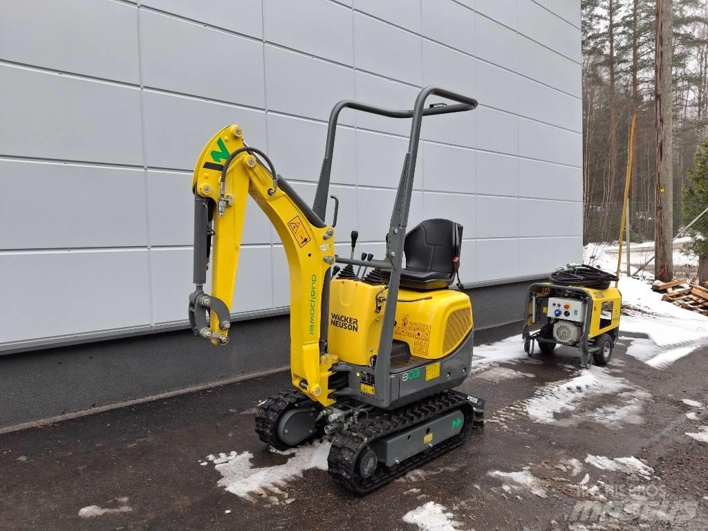 Wacker Neuson 803 소형 굴삭기 7톤 미만