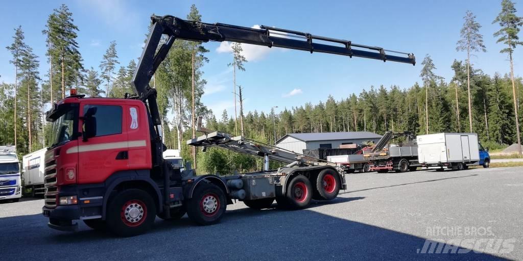 Scania R420 크레인 트럭