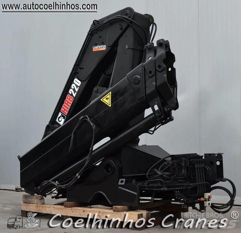 Hiab 220 AW 로더 크레인