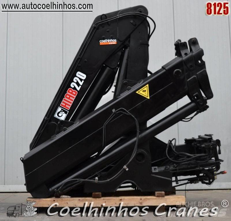 Hiab 220 AW 로더 크레인