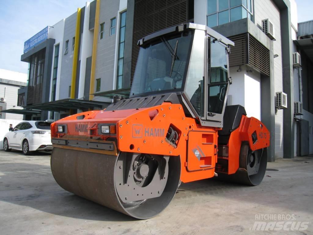 Hamm HD 75 트윈 드럼 롤러