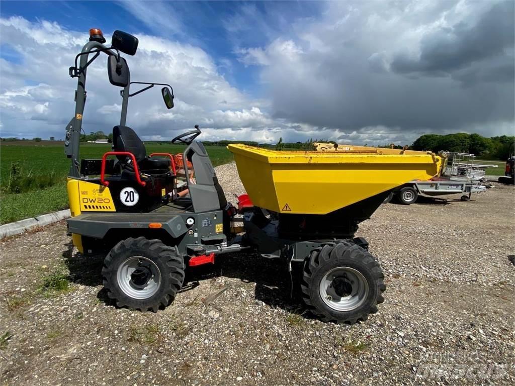 Wacker Neuson DW20 건설현장 덤프트럭