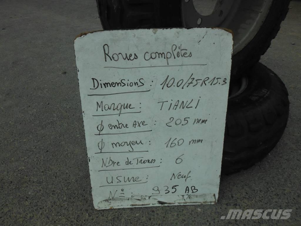 TIANLI 10.0/75R15.3 타이어, 휠 및 림