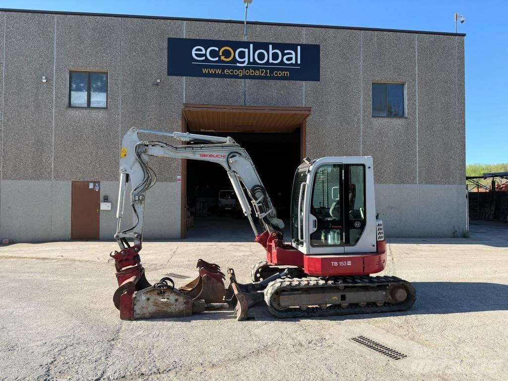 Takeuchi TB 153 FR 소형 굴삭기 7톤 미만