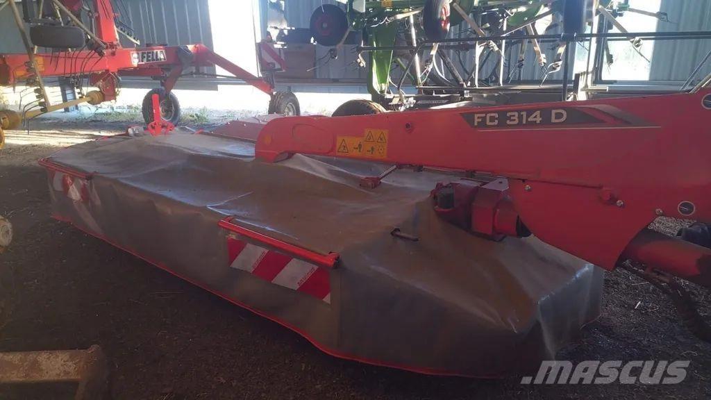 Kuhn FC 314 D FF 장착형 잔디깎기