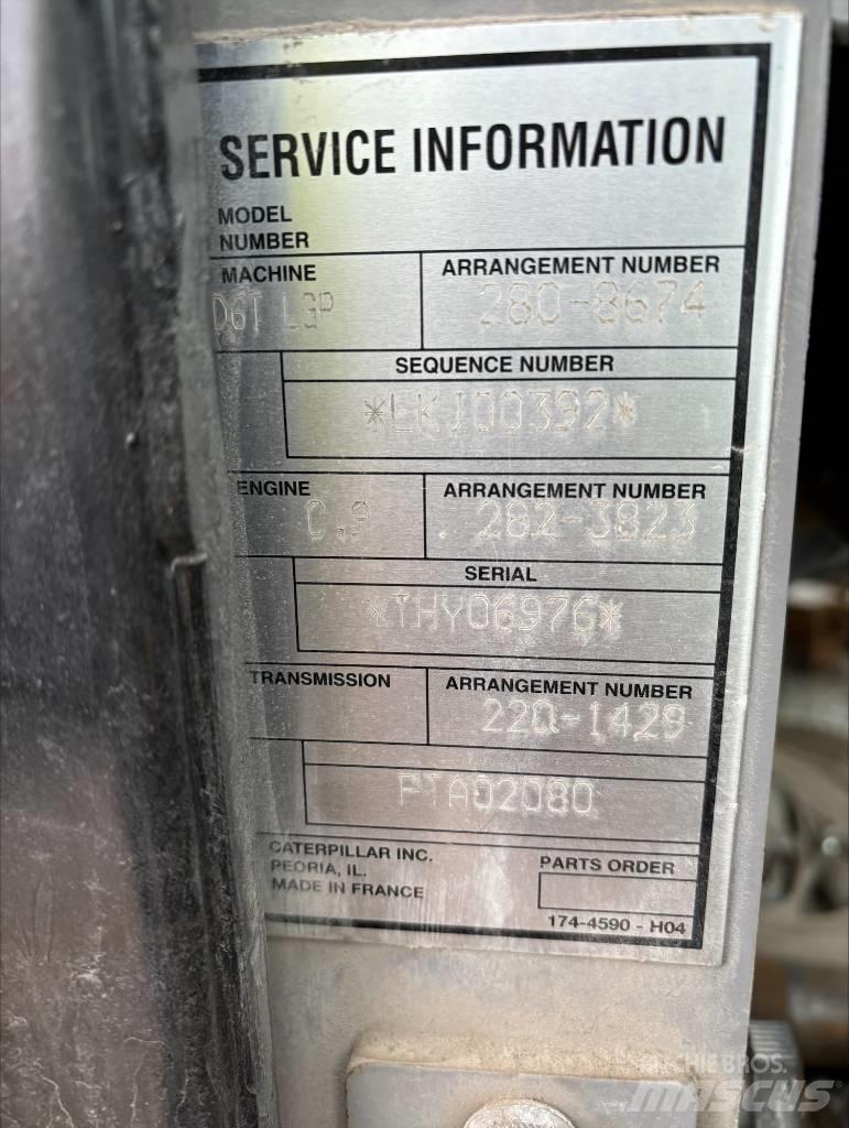 CAT D 6 T LGP 크롤러 도저