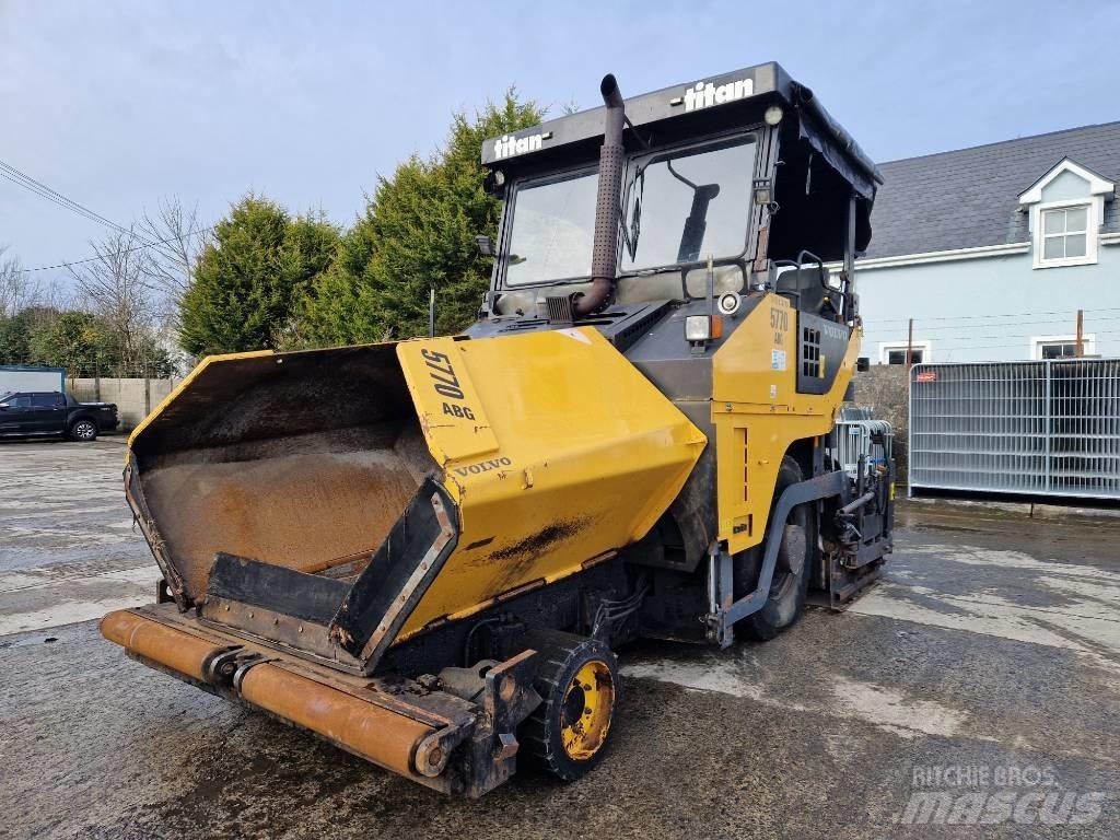 Volvo ABG Titan 5770 아스팔트 포장장비
