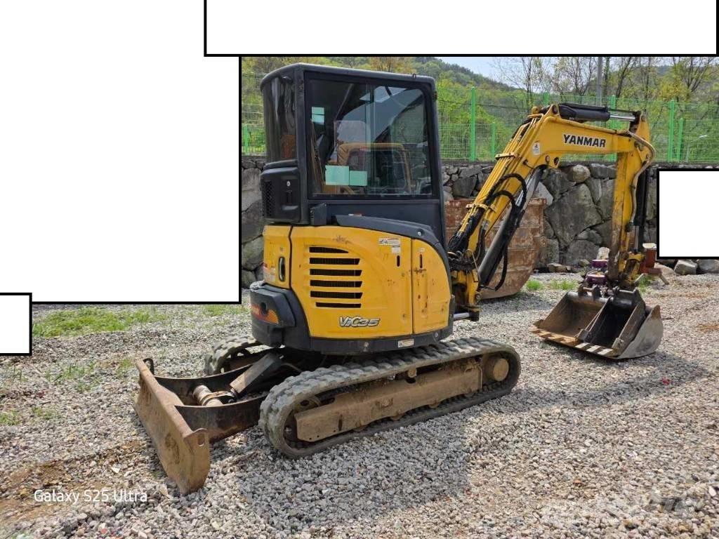 Yanmar Vio 35 소형 굴삭기 7톤 미만