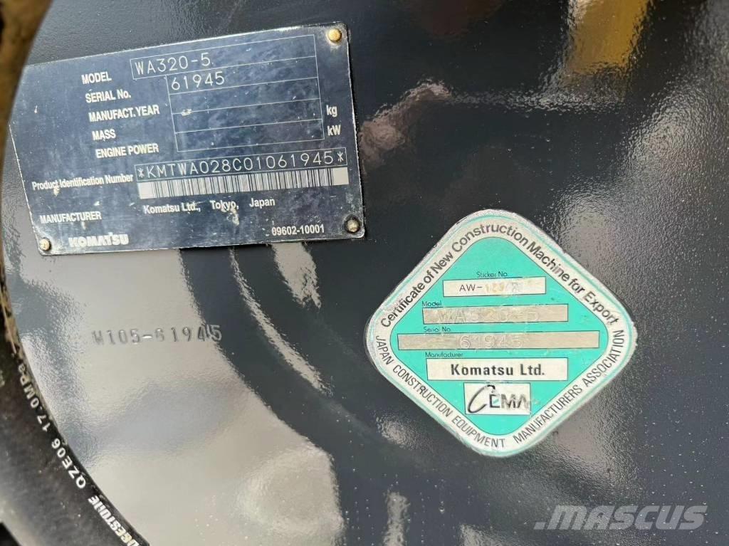 Komatsu WA 320-5  휠로우더