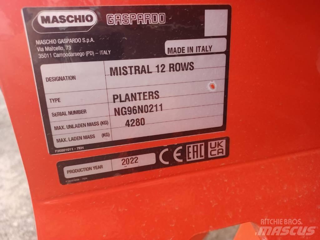 Maschio Mistral 12R 정밀 조파기