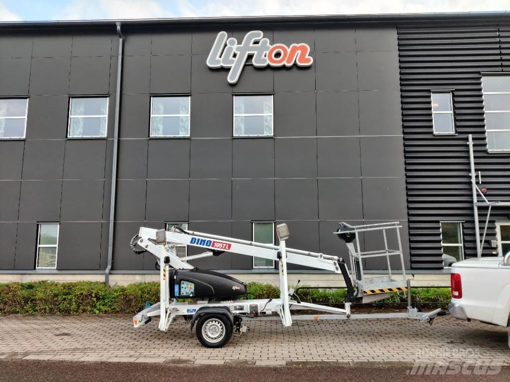 Dino 105 TL Skylift 트레일러 탑재 고소작업대