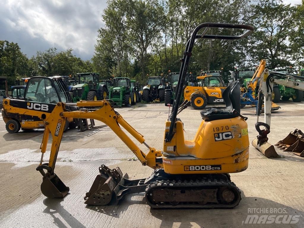 JCB 8008 CTS 소형 굴삭기 7톤 미만