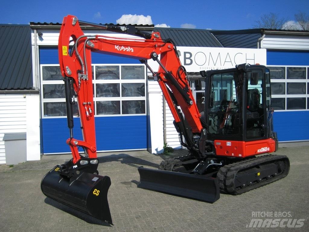 Kubota KX060-5 VA 중형굴삭기 7톤-28톤
