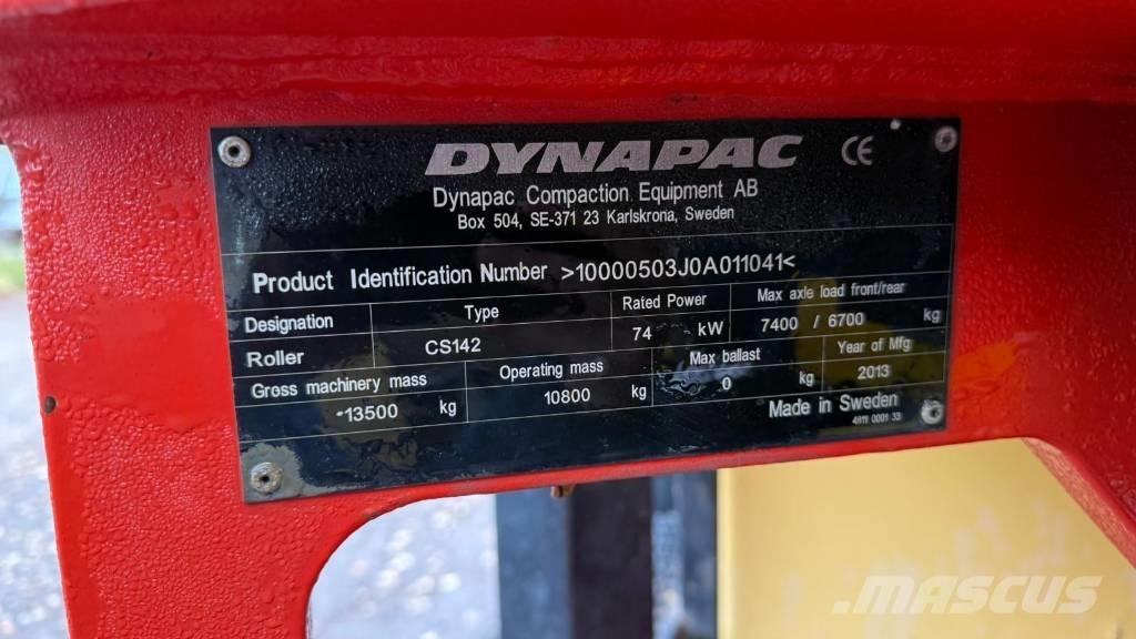 Dynapac CS 142 트윈 드럼 롤러