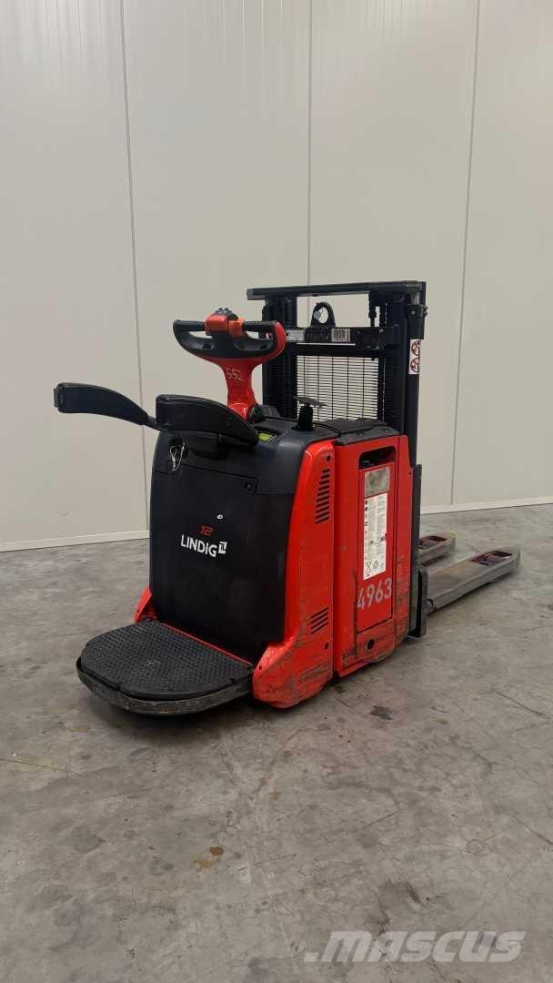 Linde D12AP 보행식 리치 지게차