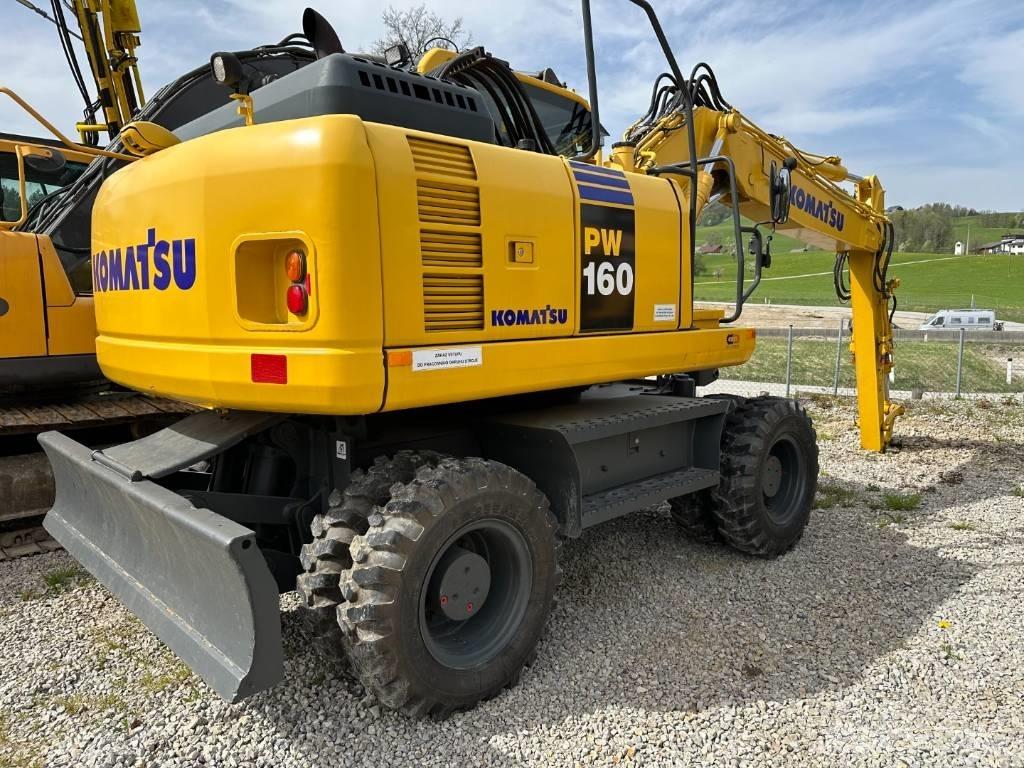 Komatsu PW 160-8  휠 굴삭기