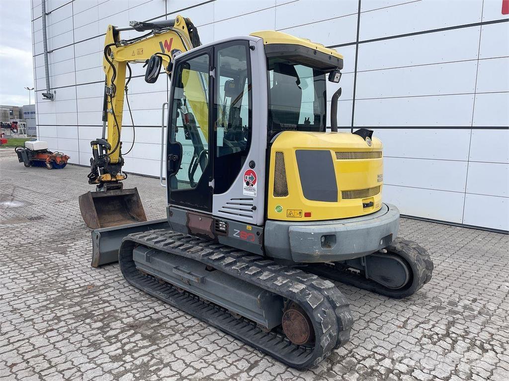 Wacker Neuson EZ80  휠 굴삭기