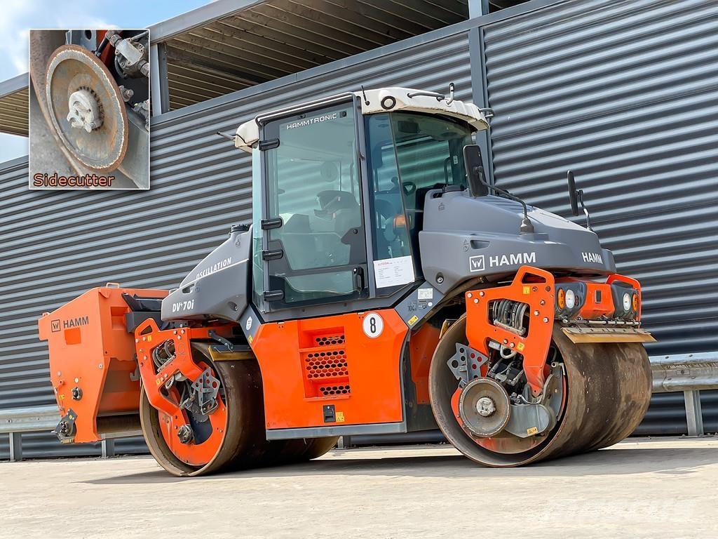 Hamm DV+ 70I VO-S 트윈 드럼 롤러